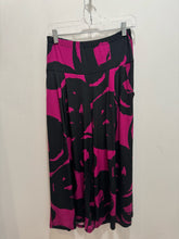 Load image into Gallery viewer, Alembika Purple and black Blend Abstract Palazzo style Pant, Size S
