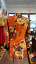 Load image into Gallery viewer, ETRO Tumeric Silk Blend Floral print layering Top, Size 42
