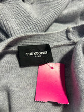 Load image into Gallery viewer, The Kooples Grey Merino Wool button down sweater Vest
