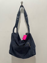 Load image into Gallery viewer, The Sak Blue Suede shoulder Purse
