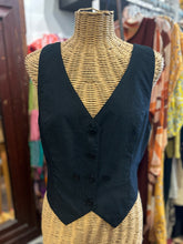 Load image into Gallery viewer, Opening Ceremony Black Blend Vest Top
