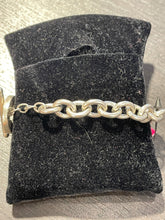 Load image into Gallery viewer, Tiffany &amp; Co Silver Sterling Bracelet W/Heart tag

