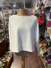 Load image into Gallery viewer, ATM Off white Cotton Longsleeve NWT Sweater, Size M
