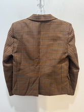 Load image into Gallery viewer, Maje Brown &amp; Tan Viscose blend Tweed Blazer
