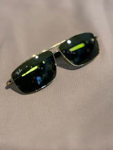 Load image into Gallery viewer, Ray Ban Black and gold Sunglasses
