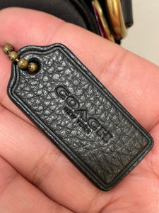 Coach Black Leather Small cargo belt Purse, Sold Out!