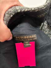 Load image into Gallery viewer, Burberry Black &amp; White Wool Tweed Pant, Size 42
