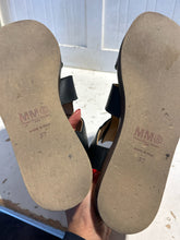 Load image into Gallery viewer, Maison Margiela Black &amp; Brown Size 37 Sandal Shoe
