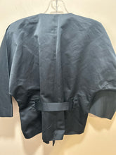 Load image into Gallery viewer, Jarbo Teal Metallic belt detail Blazer

