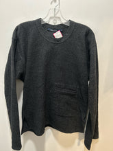 Load image into Gallery viewer, Sophie D'Hoore dark grey Wool Blend tartan Pocket detail Top, Size 36
