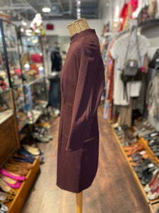 phillip lim Plum Viscose blend rib accent NWT! Dress, Size 10