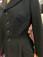Load image into Gallery viewer, Junya Watanabe X Comme Des Garcons Black wool &amp; cupra back bustle Blazer
