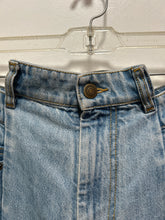 Load image into Gallery viewer, Maison Margiela Blue Cotton stitching Wide Leg HIGH WAIST Jeans, Size 38
