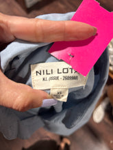 Load image into Gallery viewer, Nili Lotan Powder Blue Cotton Blend Button up oversized Top, Size XS
