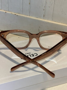Celine Light Pink Square Eyeglasses W/Box
