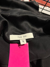 Load image into Gallery viewer, The Sei Black Silk drapey Top
