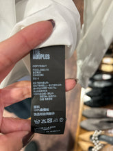 Load image into Gallery viewer, The Kooples White Silk Button up longsleeve Top
