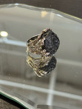 Load image into Gallery viewer, maybe sterling tektite Ring
