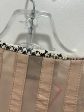 Load image into Gallery viewer, Elisa Cavaletti pink,white &amp; blck Poly floral embellished sheer Jacket
