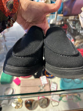 Load image into Gallery viewer, ROTHY&#39;S Black woven Slip On loafer, Size 8.5
