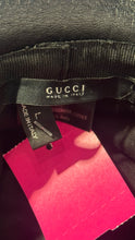 Load image into Gallery viewer, GUCCI Black Leather Hat
