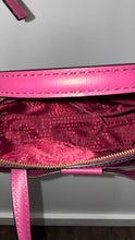 Load image into Gallery viewer, Kate Spade Plum Leather bow accent hand bag Purse

