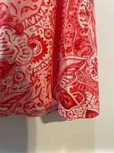 Load image into Gallery viewer, Mara Hoffman Red and white Organic Cotton Abstract Print wrap NWT Skirt, Size S
