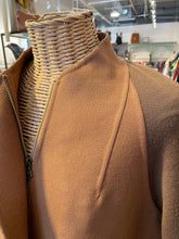 Load image into Gallery viewer, M. Patmos Brown Wool Zip Up front pockets Jacket, Size L
