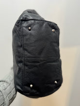 Load image into Gallery viewer, LIEBESKIND Black Leather braided strap multi pocket Purse
