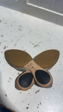 Load image into Gallery viewer, Cydwoq Rose gold Leather Size 36.5 Stud detail Shoe
