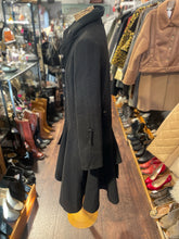 Load image into Gallery viewer, Jumpo Black Poly Button accent Tail Coat, Size 8
