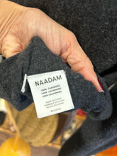 Load image into Gallery viewer, NAADAM Gray Cashmere cardigan longsleeve Sweater
