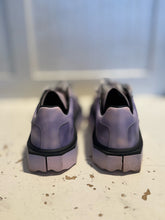 Load image into Gallery viewer, OFF WHITE pink &amp; lavender Leather Size 37 platform Shoe
