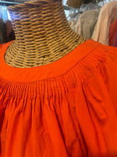 Load image into Gallery viewer, Ulla Johnson Orange Cotton shortsleeve cropped Top, Size 2
