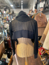 Load image into Gallery viewer, Nicholas K Black Poly Avant-Garde Sweater, Size XS
