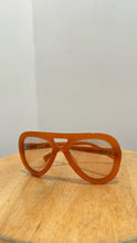 Load image into Gallery viewer, Derek Lam Gently Worn Orange Sunglasses
