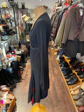 Load image into Gallery viewer, Cop Copine Black Cotton Blend graphic Long sleeve Dress, Size 38
