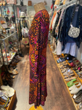 Load image into Gallery viewer, FARM Rio orange &amp; magenta Blend Printed NWT! longsleeve Dress, Size S
