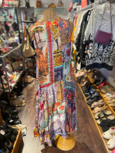 Load image into Gallery viewer, Johnny Was peach &amp; beige Viscose blend Floral Sleeveless maxi Dress, Size M
