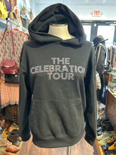 Load image into Gallery viewer, Madonna Black Cotton text Hoodie longsleeve Sweatshirt with Hoodie, Size S
