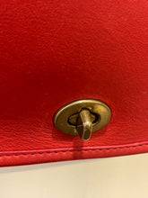Load image into Gallery viewer, Coach Tangerine Leather  Long Strap Purse
