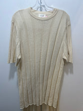 Load image into Gallery viewer, dissh Ivory linen/cotton Ribbed Knit pant 2 piece

