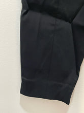 Load image into Gallery viewer, The Row Black Viscose blend fitted Stretch ankle Pant, Size S

