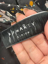 Load image into Gallery viewer, Kawakey Charcoal Cotton paint &amp; plants print attached belt Pant, Size M
