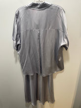 Load image into Gallery viewer, SABLYN Light Blue Silk top &amp; skirt 2-Piece, Size S/M
