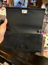 Load image into Gallery viewer, GUCCI Black Nubuck Swarovski Crystal Clutch, Duster Incl.
