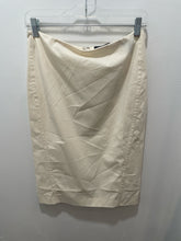 Load image into Gallery viewer, Donna Karan New York Off white Cotton Zip NWT Skirt
