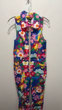 Load image into Gallery viewer, nooworks multicolor coton &amp; poly Floral Sleeveless Zipper Jumpsuit
