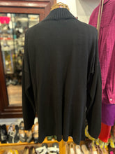 Load image into Gallery viewer, Karl Lagerfeld Black Acrylic graphic Sweater, Size M
