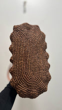 Load image into Gallery viewer, Annabel Ingall Brown Raffia Woven Size Medium shoulder Purse
